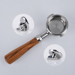 Kolba 3 w 1 4Barista 58 mm – E61 (drewniana rączka)
