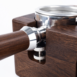 Tamper station 4Barista 51/54 mm | ciemne drewno orzechowe