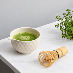 Matcha set 4Barista (white) – zestaw z ceramiki do przygotowywania herbaty matcha 