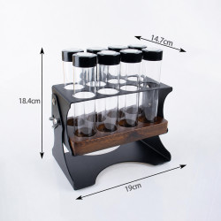 Zestaw tub do przechowywania ziaren kawy 4Barista