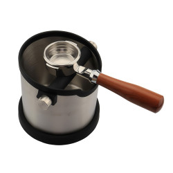 Knock box 4Barista PRO - srebrny