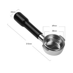 Kolba bez dna 4Barista – Bottomless Portafilter double 58 mm