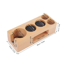 Tamper stacja 4Barista | jasne drewno