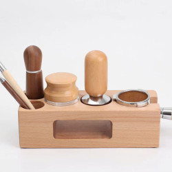 Tamper stacja 4Barista | jasne drewno