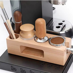 Tamper stacja 4Barista | jasne drewno