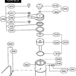 Komplet uszczelek do Bellman CX25
