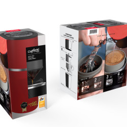 Ekspres Cafflano Klassic - czerwony