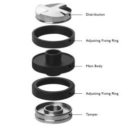 Dystrybutor kawy i ubijak 4Barista - 51, 53, 58 mm