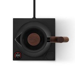 Fellow Corvo EKG PRO Matte Black with Walnut Handle | Czajnik elektryczny