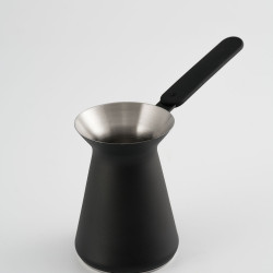 OTTO - Nowoczesny dzbanek do kawy po turecku (czarny)