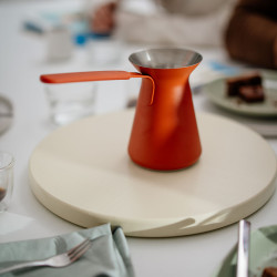 OTTO - Nowoczesny dzbanek do kawy po turecku (cegła)