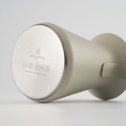 OTTO - Nowoczesny dzbanek do kawy po turecku (szary)