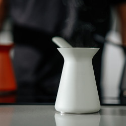 OTTO - Nowoczesny dzbanek do kawy po turecku (szary)