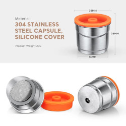 Nierdzewna EKOkapsułka do Illy® Y3.2, Y3.3, Y5, X7.1