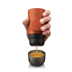 Podróżny ekspres do kawy Wacaco MiniPresso GR2 (cooper clay) - kawa mielona