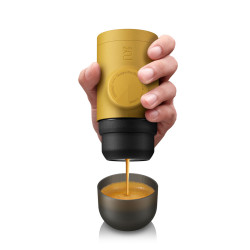 Podróżny ekspres do kawy Wacaco MiniPresso GR2 (golden ochre) - kawa mielona