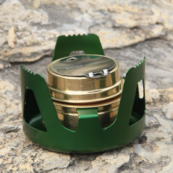 Kuchenka spirytusowa z podstawką – turystyczna