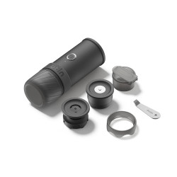 Outin Mino (Space grey) - turystyczny ekspres do kawy