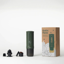 OutIn Nano 2 (Forest green) - ekspres do kawy podróżny