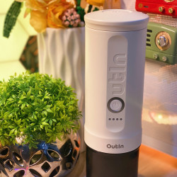 Outin Nano (Pearl White) - ekspres do kawy podróżny
