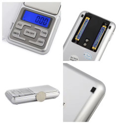 Kieszonkowa waga cyfrowa - 500 g / 0,01g | 4Barista