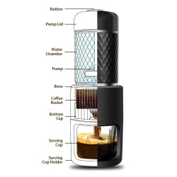 Podróżny ekspres Staresso PRO | SP-200 (biały)