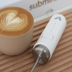 Subminimal NanoFoamer Lithium - spieniacz do mleka (biały)