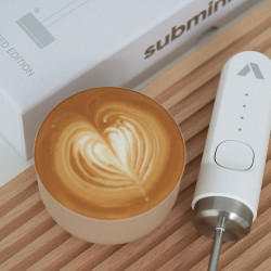 Subminimal NanoFoamer Lithium - spieniacz do mleka (biały)