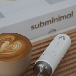 Subminimal NanoFoamer Lithium - spieniacz do mleka (biały)