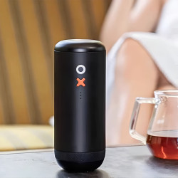 Timemore × Nuttii OX Lite – przenośny elektryczny młynek do kawy (czarny)