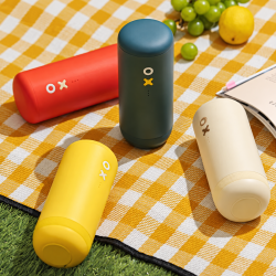 Timemore × Nuttii OX Lite – przenośny elektryczny młynek do kawy (orange)