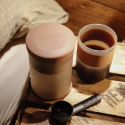 Wacaco Prestina (clay pink) – przenośny zaparzacz do kawy