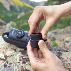 Przenośny ekspres Wacaco Nanopresso (czarny) + miękkie pudełko - Używany