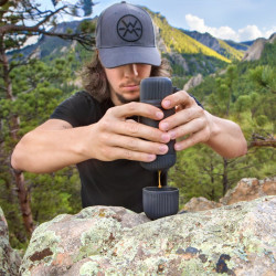 Przenośny ekspres Wacaco Nanopresso (czarny) + miękkie pudełko - Używany